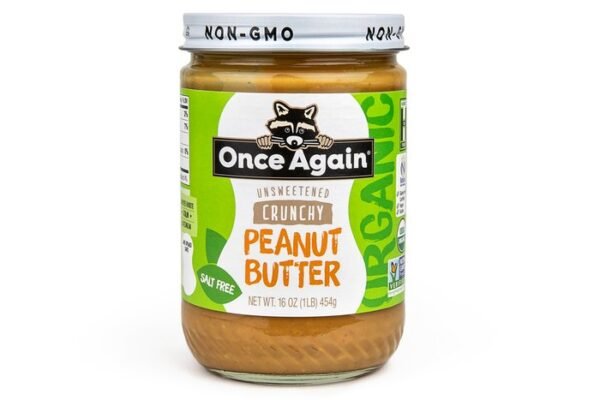 Organic Peanut Butter (Crunchy, Unsalted) - Image 2